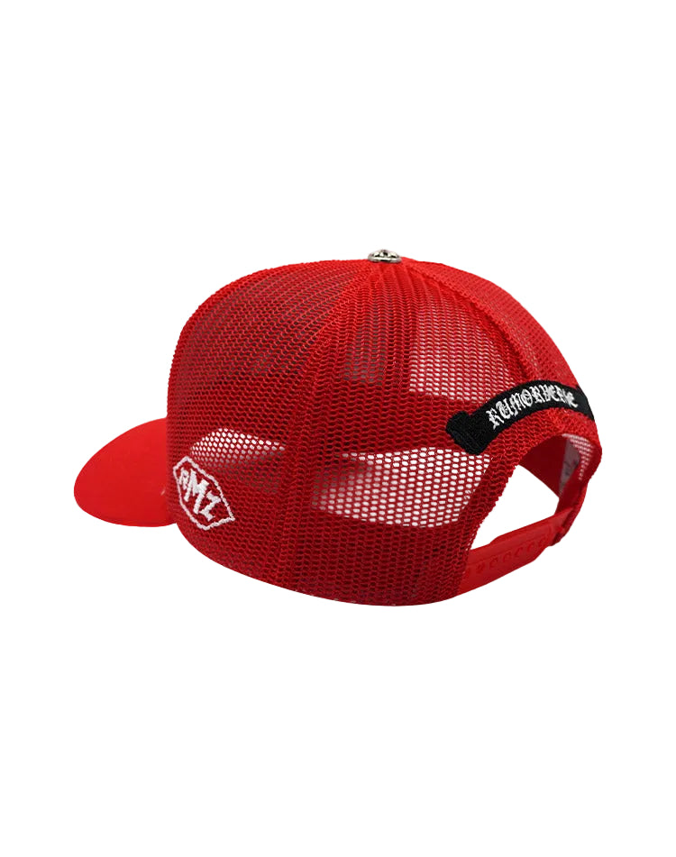 RUMORZ LA TRIPPLE CAMO RED TRUCKER RMZ CAP