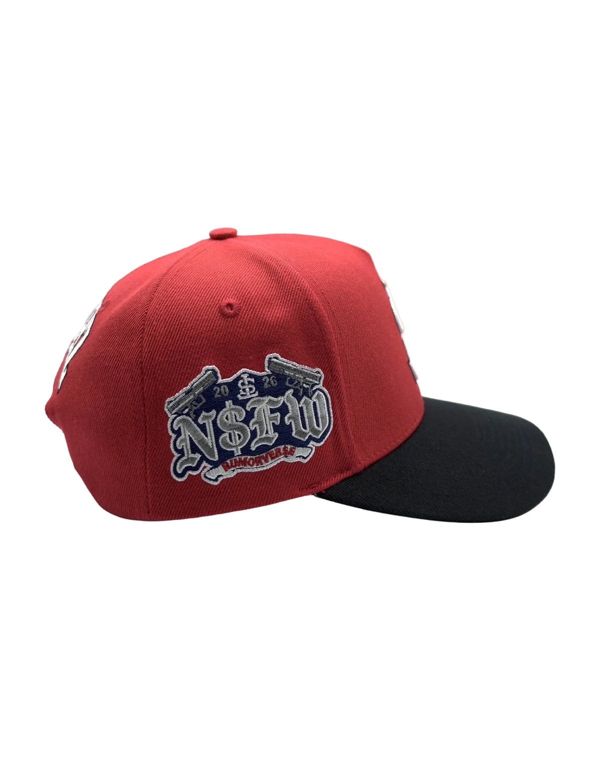 TS CLASSIC UPSIDE DOWN RMZ CAP CHERRY RED BLACK