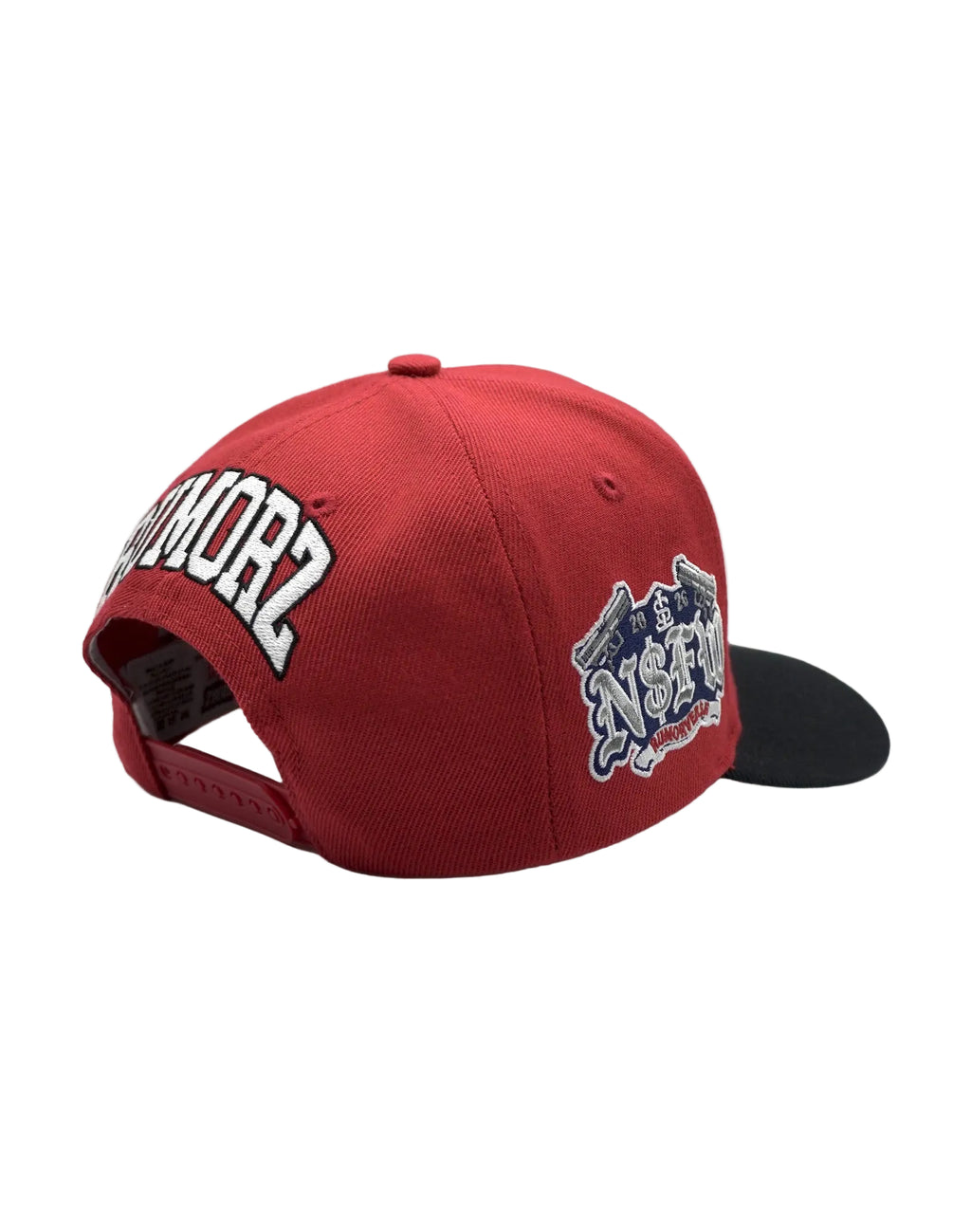 TS CLASSIC UPSIDE DOWN RMZ CAP CHERRY RED BLACK