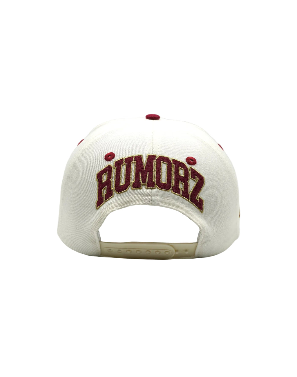 TS CLASSIC UPSIDE DOWN RMZ CAP CREAM BURGUNDY-GOLD