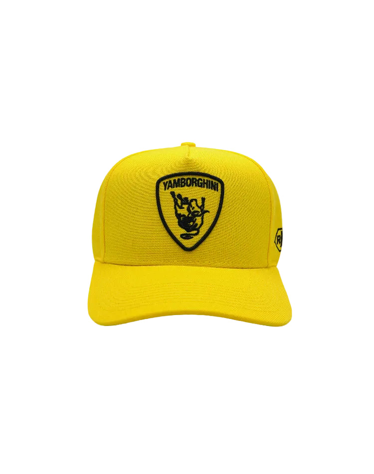 RUMORZ YAMBORGHINI UPSIDE DOWN RMZ CAP YELLOW