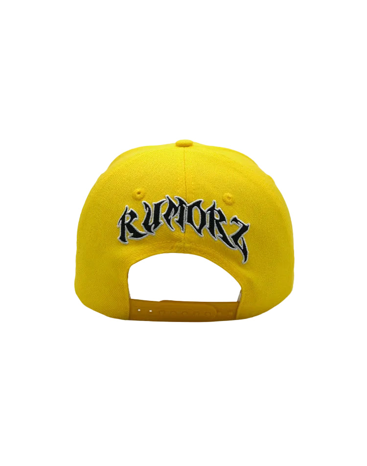 RUMORZ YAMBORGHINI UPSIDE DOWN RMZ CAP YELLOW