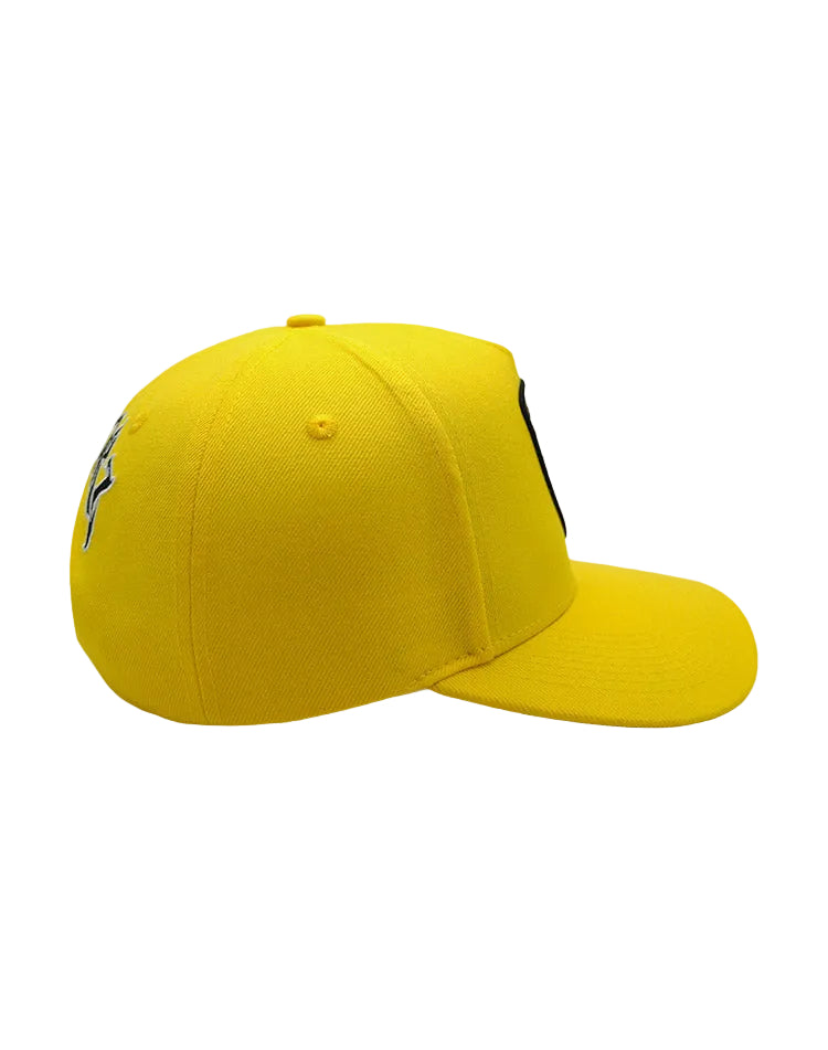 RUMORZ YAMBORGHINI UPSIDE DOWN RMZ CAP YELLOW