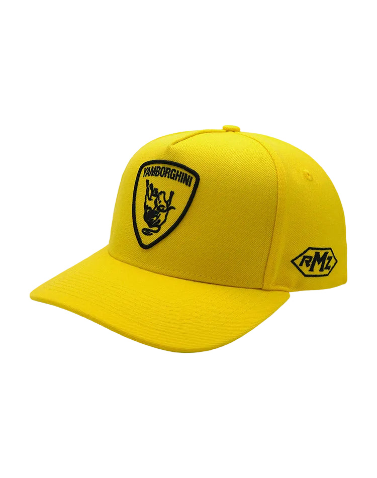 RUMORZ YAMBORGHINI UPSIDE DOWN RMZ CAP YELLOW